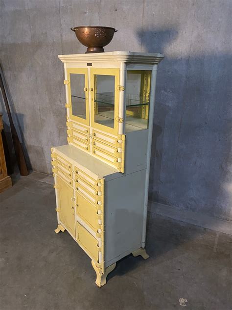 lee smith and son steel dental cabinet|1920 Aseptic Cast Metal Dental Cabinet by Lee S..